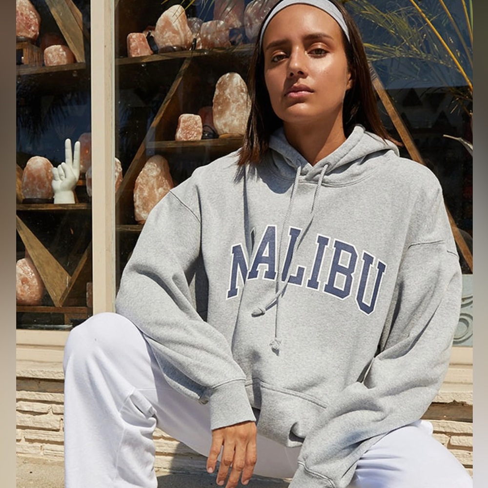 John Galt Grey Malibu Hoodie